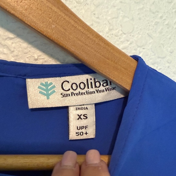 Nwot New Coolibar maxi blue dress XS - Picture 3 of 6